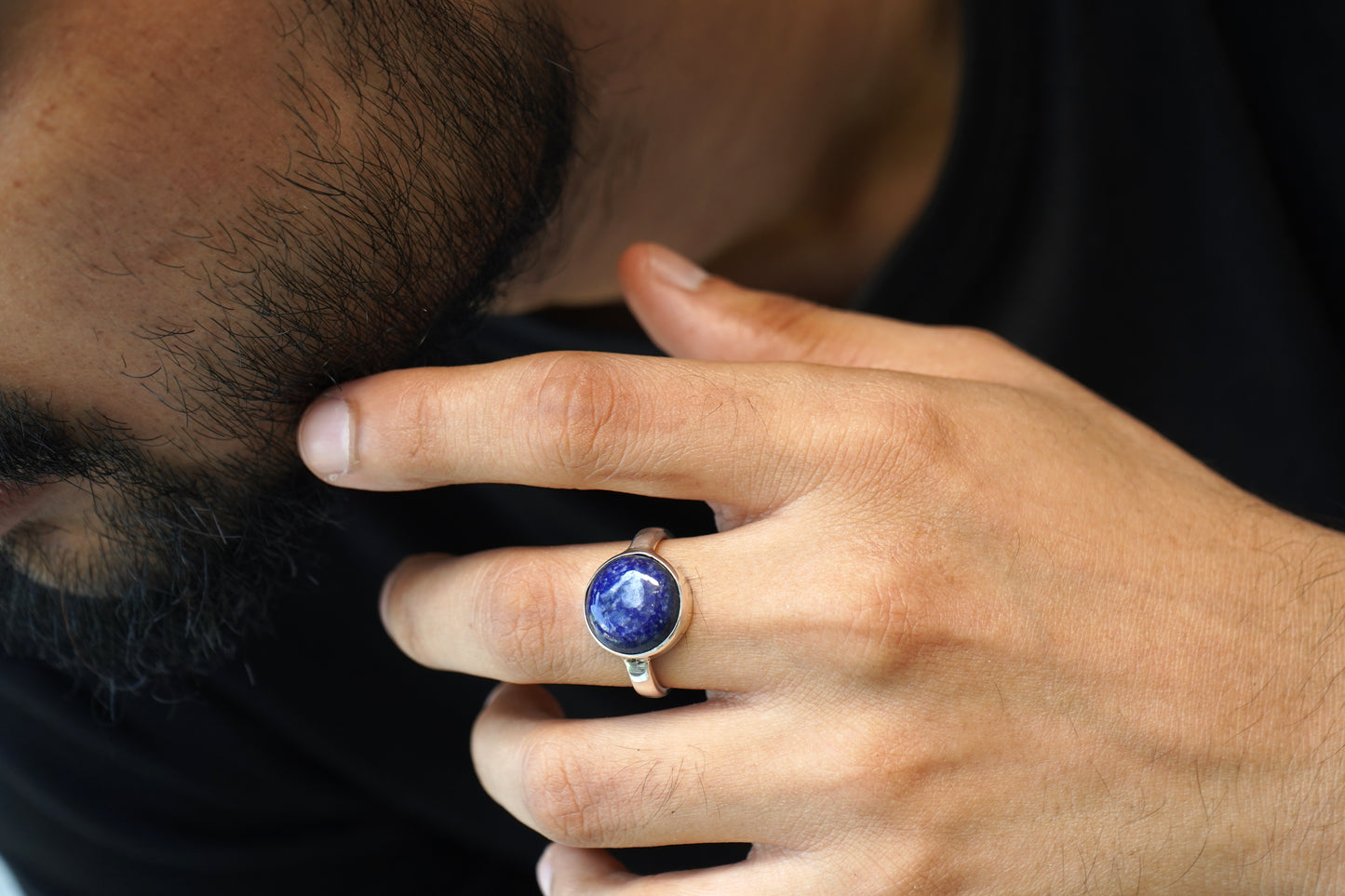 Lapis Lazuli Ring - 7.00 Carats/7.80 Ratti