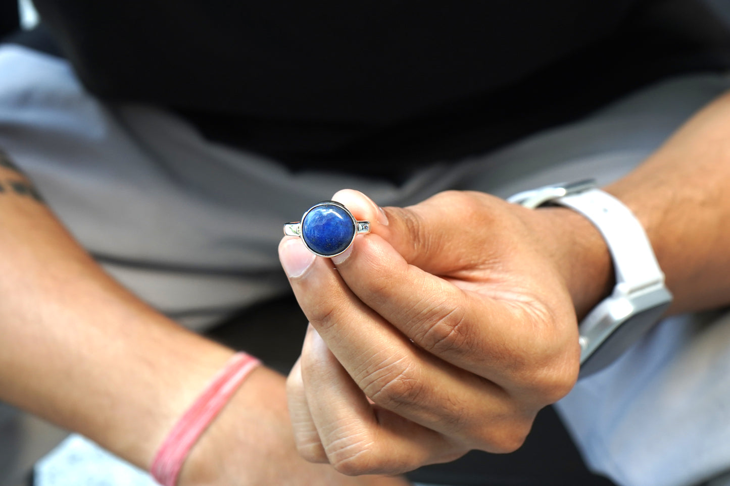 Lapis Lazuli Ring - 6.50 Carats/7.21 Ratti