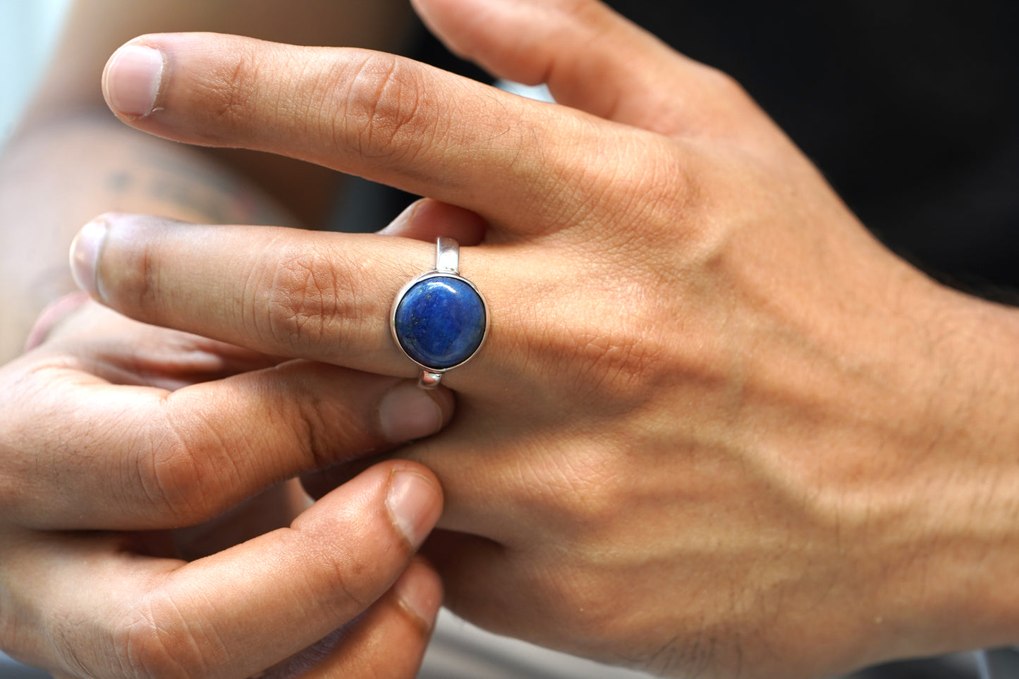 Lapis Lazuli Ring - 6.50 Carats/7.21 Ratti