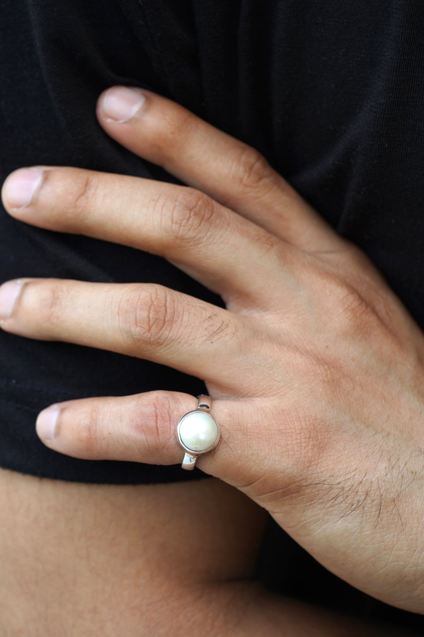 South Sea Pearl Ring - 5.60 Carats/6.22 Ratti