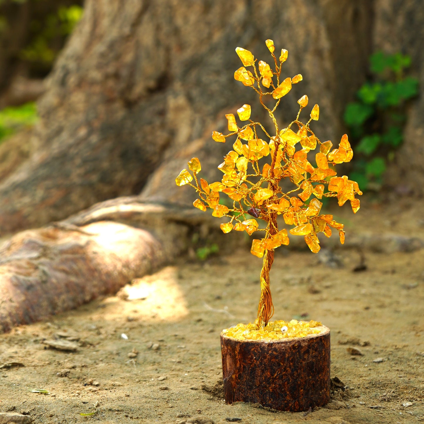 Natural Citrine Tree