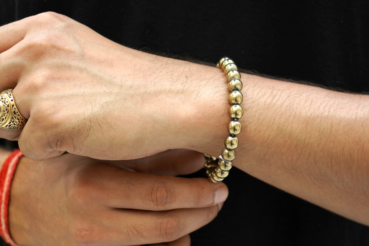 Natural Pyrite Bracelet - Unisex