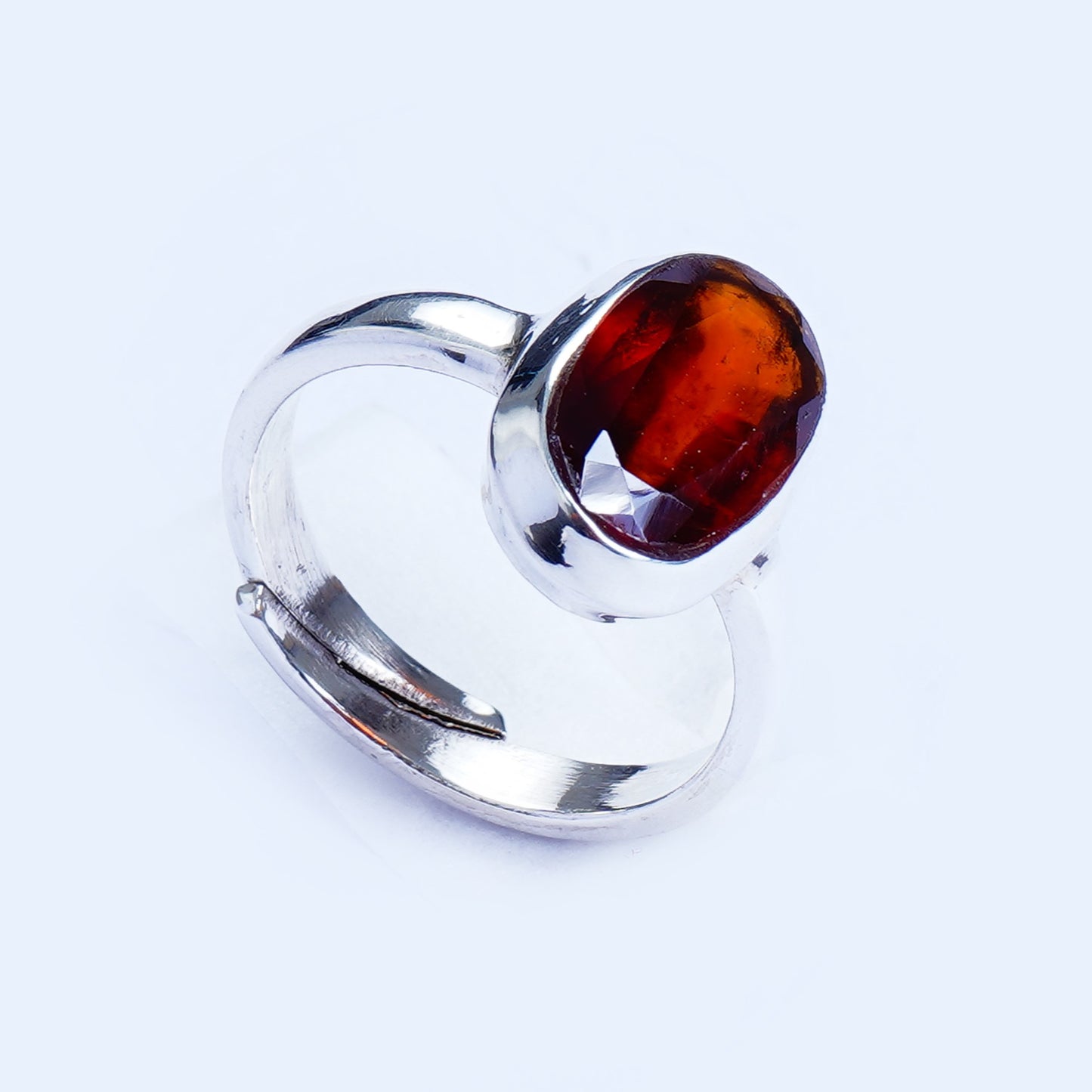 Natural Hessonite Ring - 6.00 Carat/6.66 Ratti