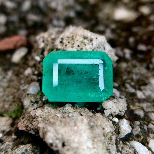 Natural Emerald - 6.65 Carat/7.38 Ratti