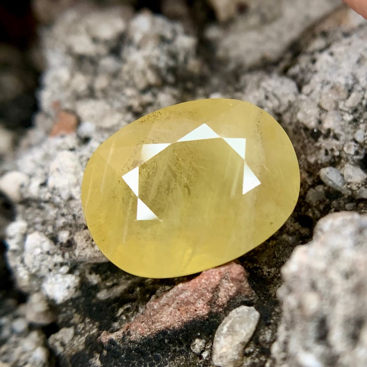 Natural Yellow Sapphire - 10.30 Carat/11.43 Ratti