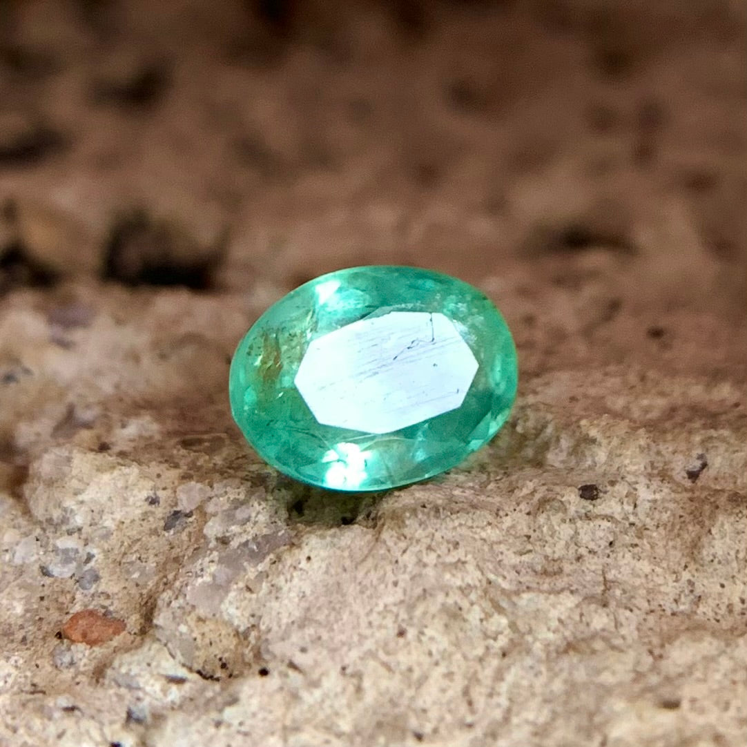 Natural Emerald - 0.55 Carat