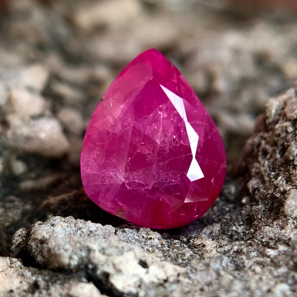 Natural Burmese Ruby - 3.73 Carats/4.14 Ratti