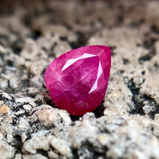 Natural Burmese Ruby - 3.73 Carats/4.14 Ratti