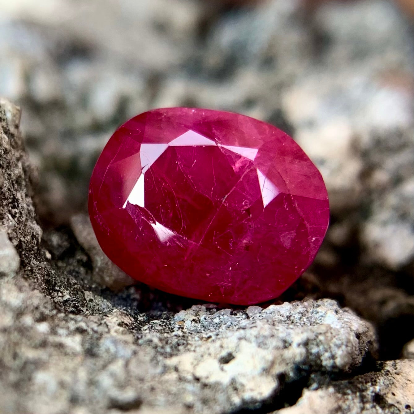 Natural Burmese Ruby - 4.28 Carats