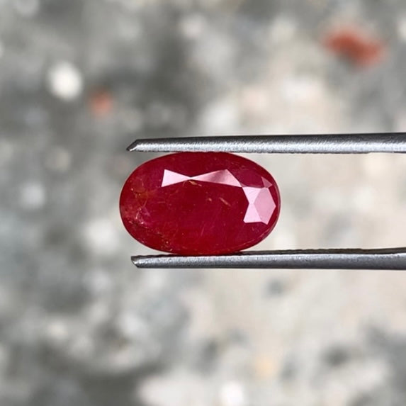 Natural Burmese Ruby - 5.68 Carats/6.30 Ratti