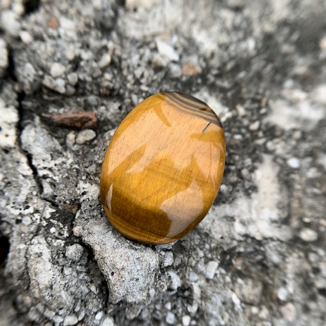 Natural Tiger's eye Stone - 27.65 Carat