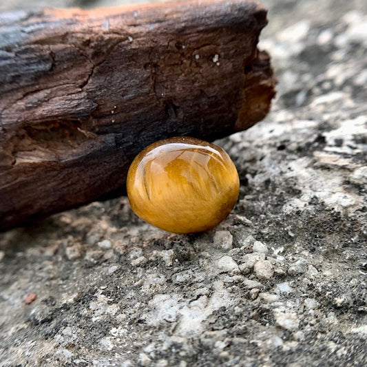 Natural Tiger's eye Stone - 9.10 Carat/10.10 Ratti