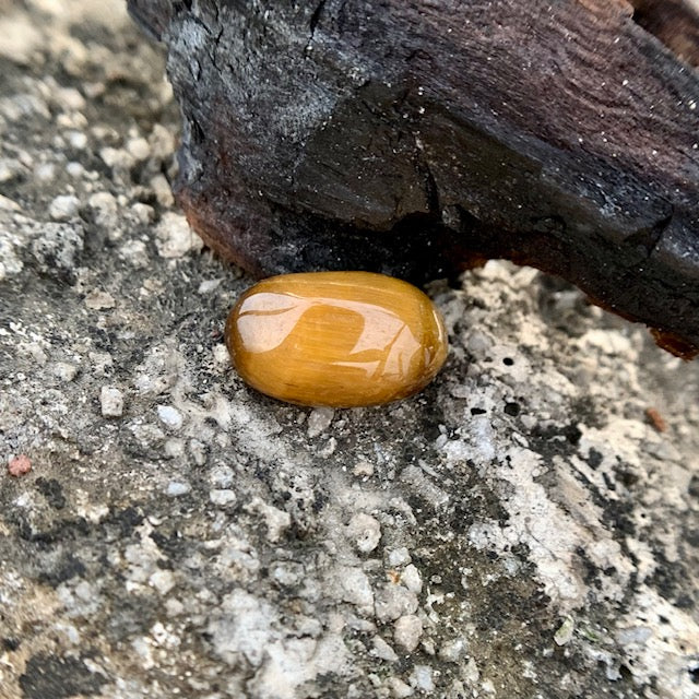 Natural Tiger's eye Stone - 10.20 Carat/11.32 Ratti