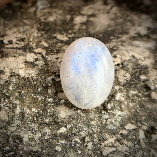 Natural Blue Moonstone - 6.45 Carat