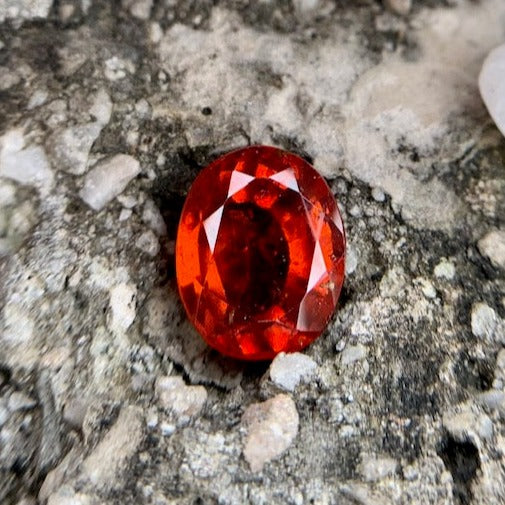 Natural Hessonite Garnet - 4.70 Carat/5.22 Ratti