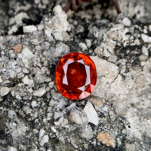 Natural Hessonite Garnet - 5.60 Carat/6.22 Ratti