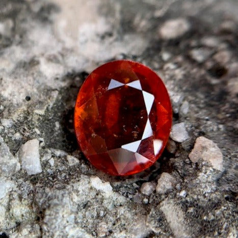 Natural Hessonite Garnet - 5.70 Carat/6.33 Ratti