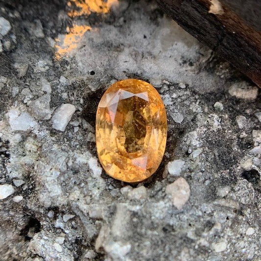 Natural Hessonite Garnet - 5.70 Carat/6.33 Ratti