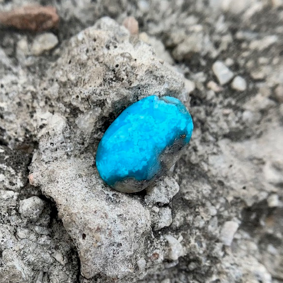 Natural Turquoise - 5.60 Carat/6.21 Ratti