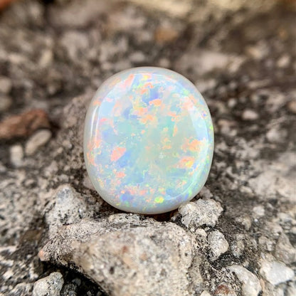 Natürlicher Feueropal - 8,25 Karat/9,15 Ratti