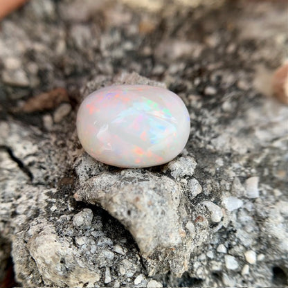 Natürlicher Feueropal - 11,65 Karat/12,93 Ratti