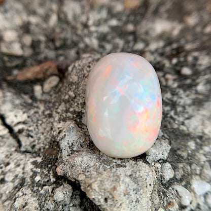 Natürlicher Feueropal - 11,65 Karat/12,93 Ratti