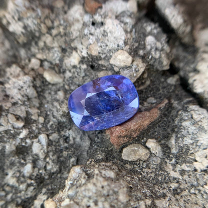 Natürlicher blauer Saphir – 3,48 Karat/3,86 Ratti