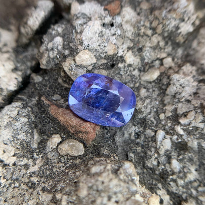 Natürlicher blauer Saphir – 3,48 Karat/3,86 Ratti
