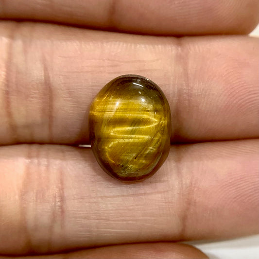 Natural Tiger's eye Stone - 9.44 Carat/10.47 Ratti