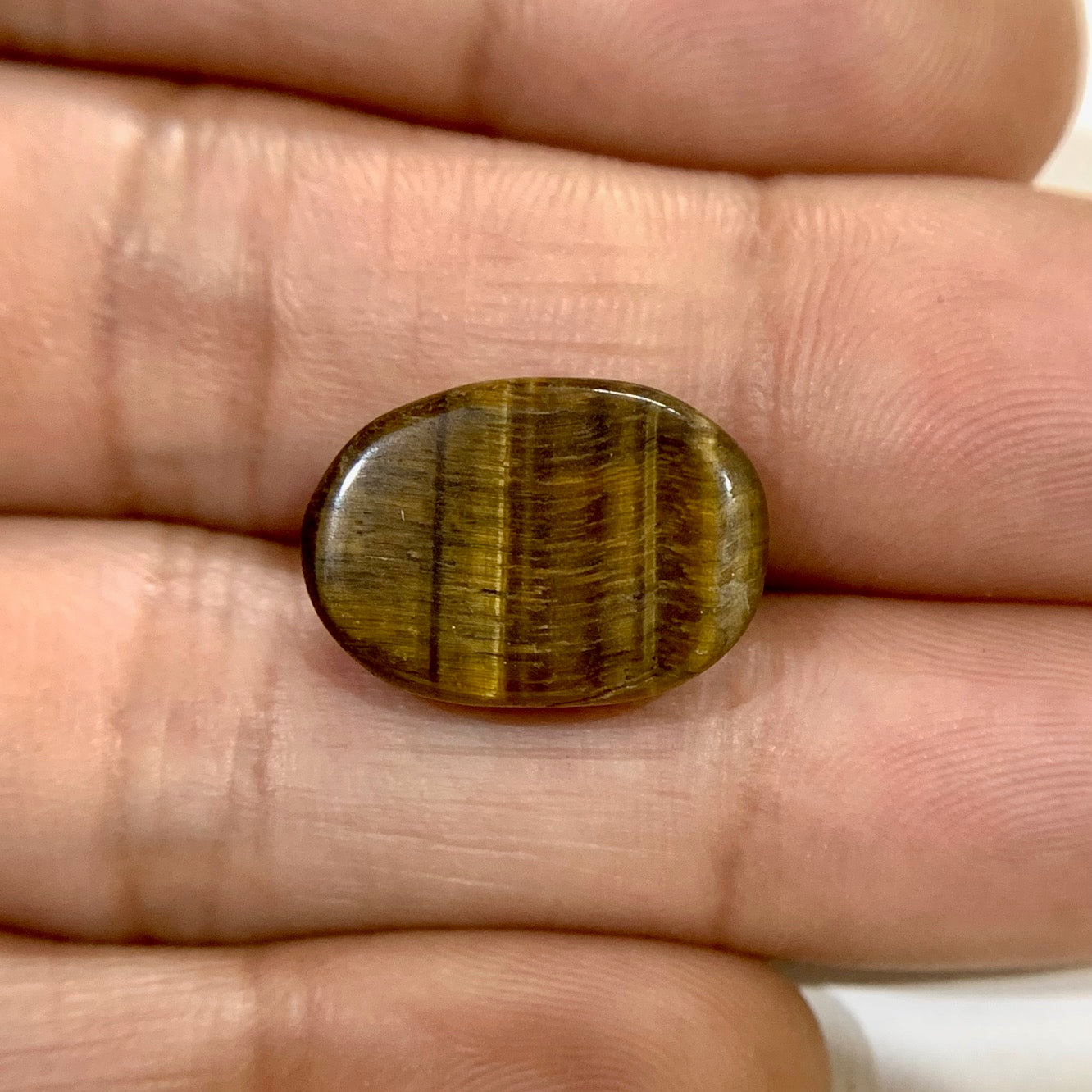 Natural Tiger's eye Stone - 11.26 Carat/12.49 Ratti