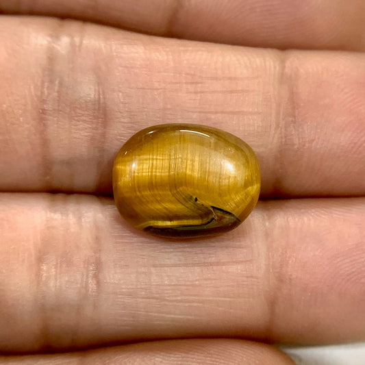 Natural Tiger's eye Stone - 9.22 Carat/10.23 Ratti