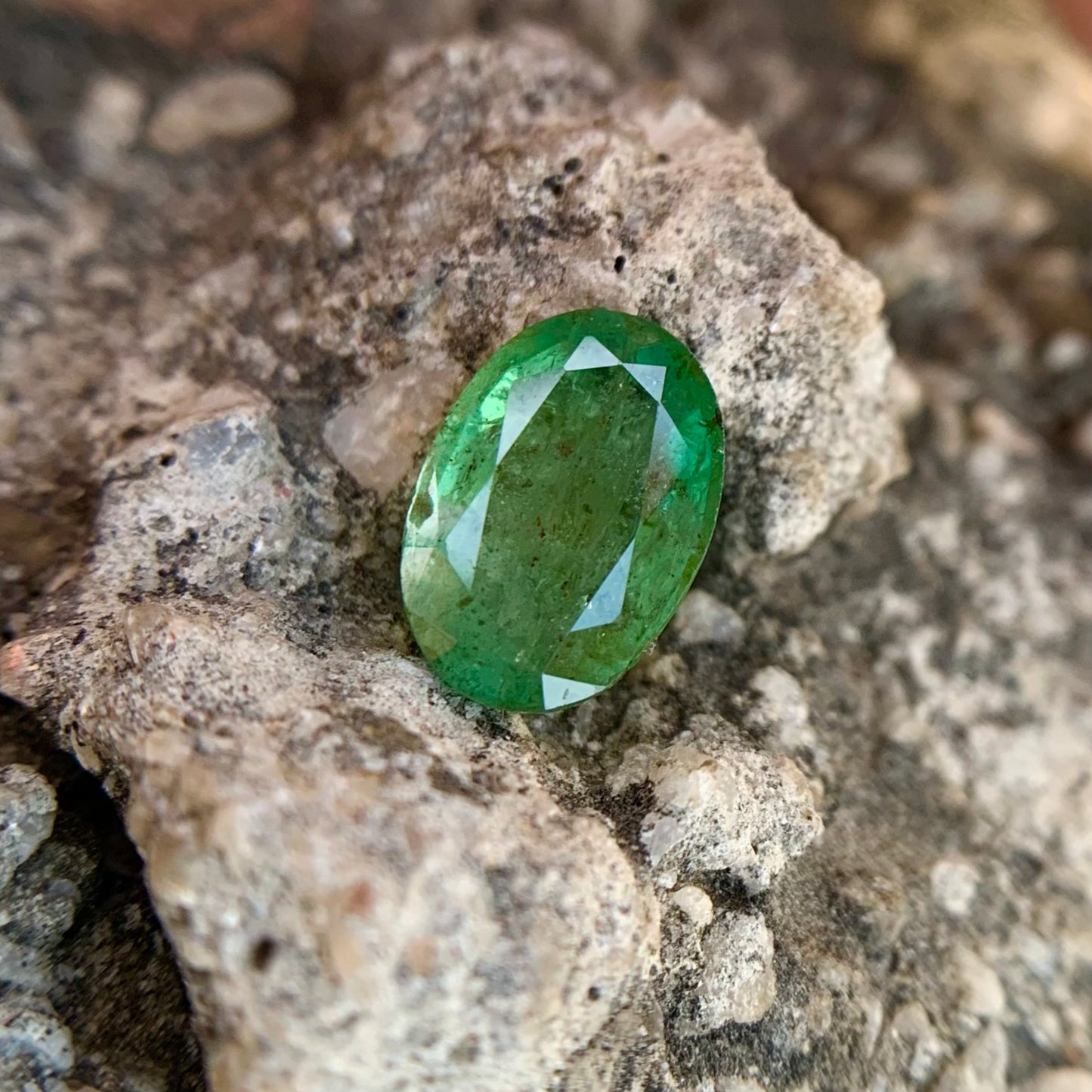 Zambian Emerald - 2.20 carat/2.44 Ratti