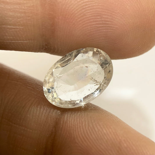 Natural White Topaz - 8.04 Carat/8.92 Ratti