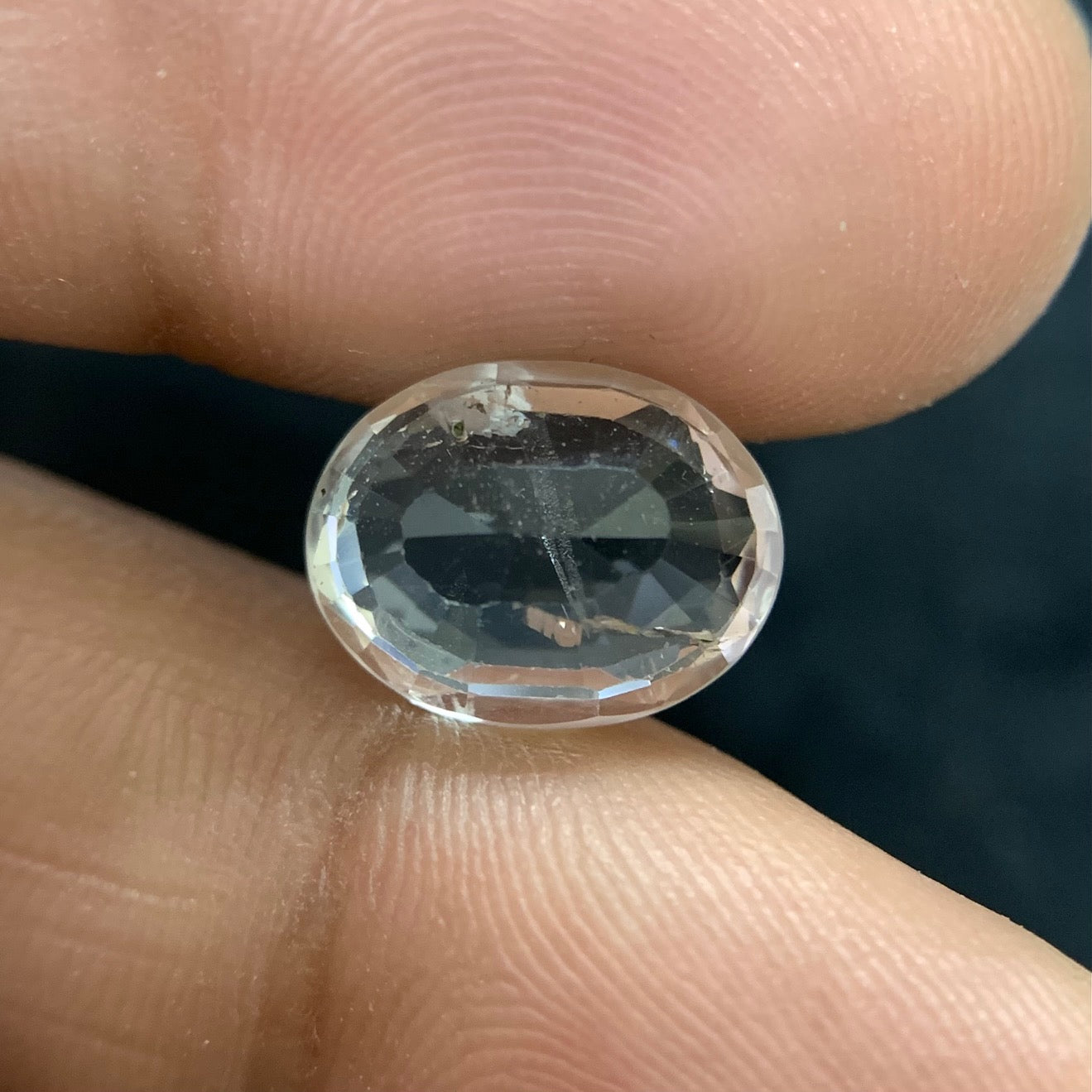 Natural White Topaz - 6.46 Carat/7.17 Ratti