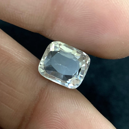 Natural White Topaz - 5.44 Carat/6.03 Ratti