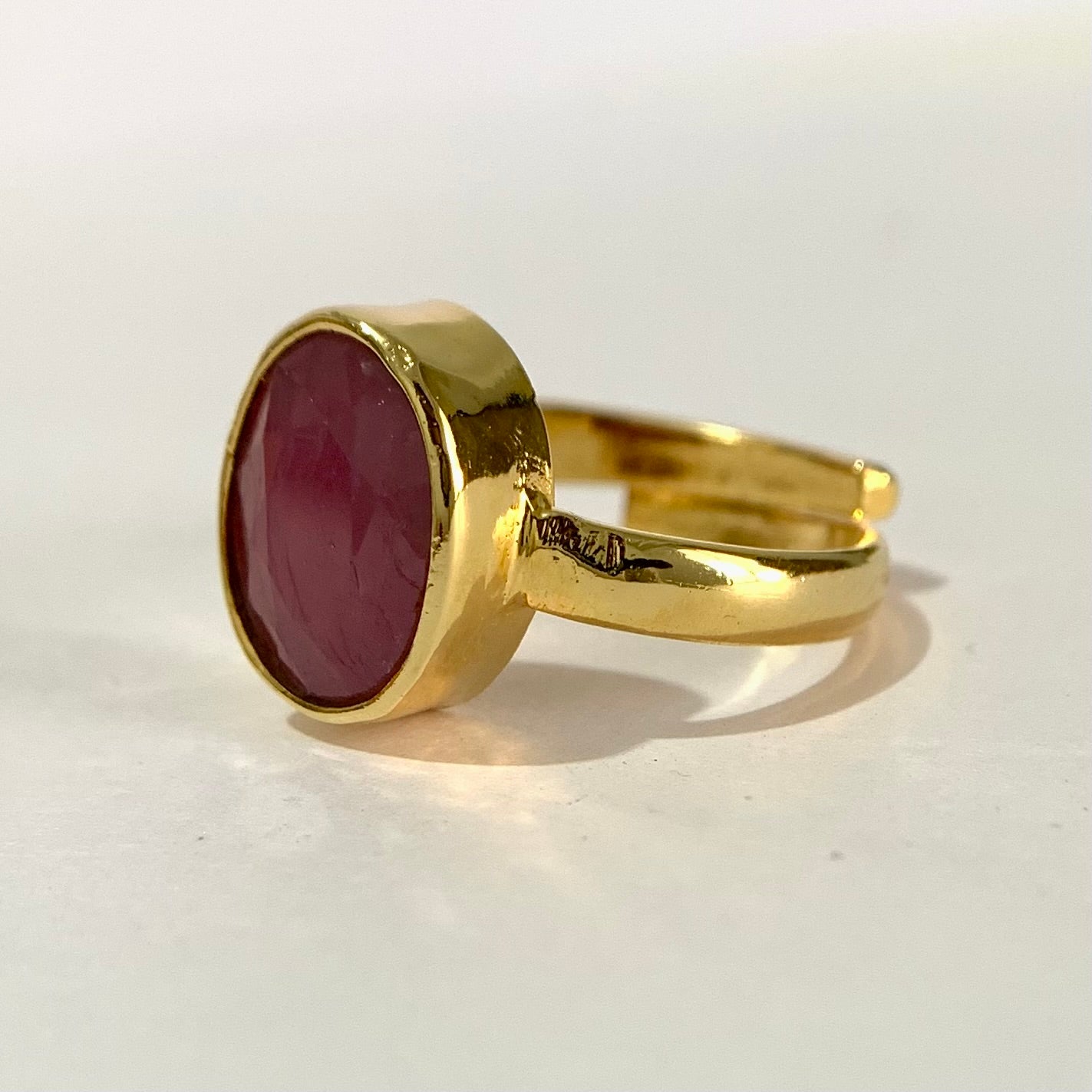 Natural Ruby Ring - 6.50 Carats/7.21 Ratti