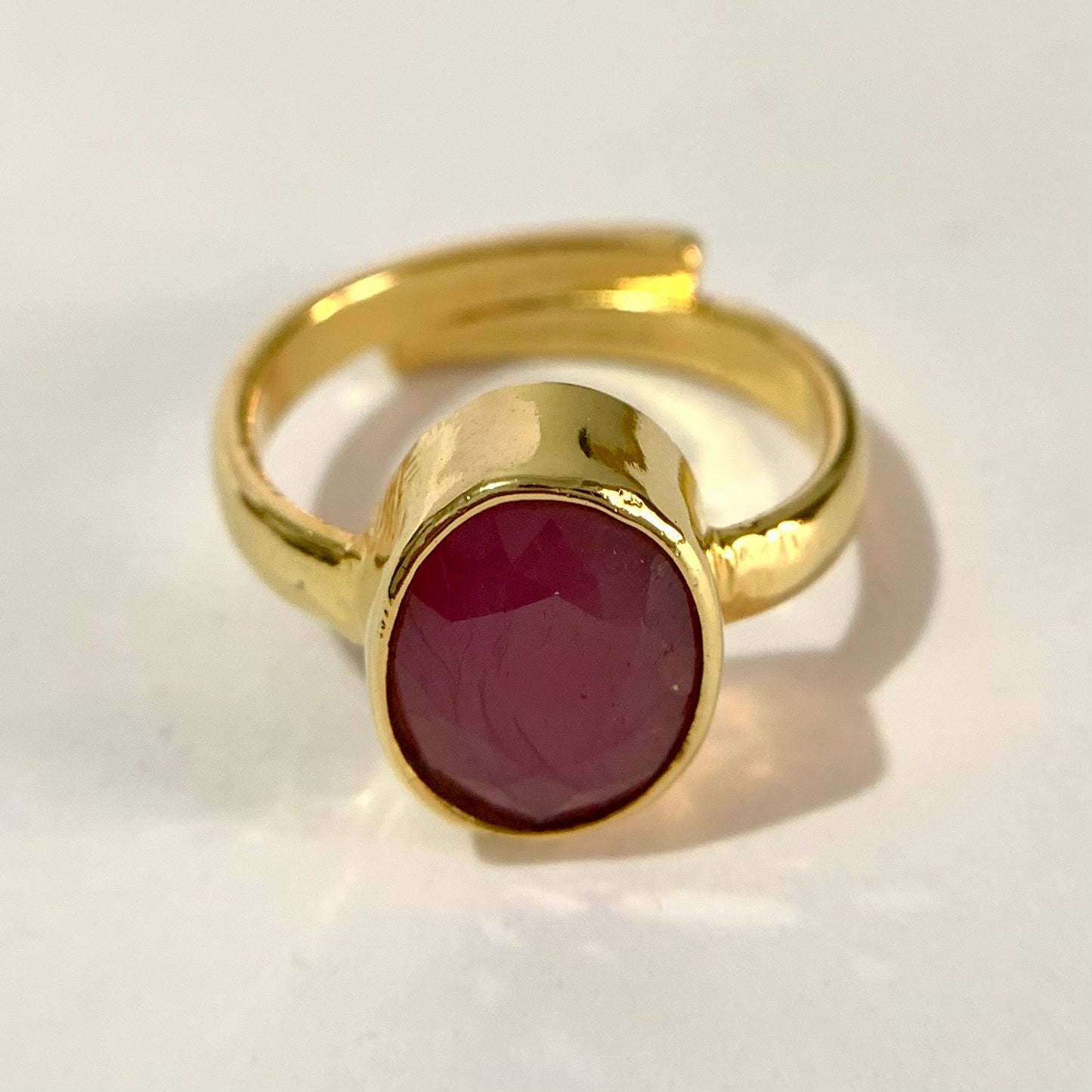 Natural Ruby Ring - 6.50 Carats/7.21 Ratti