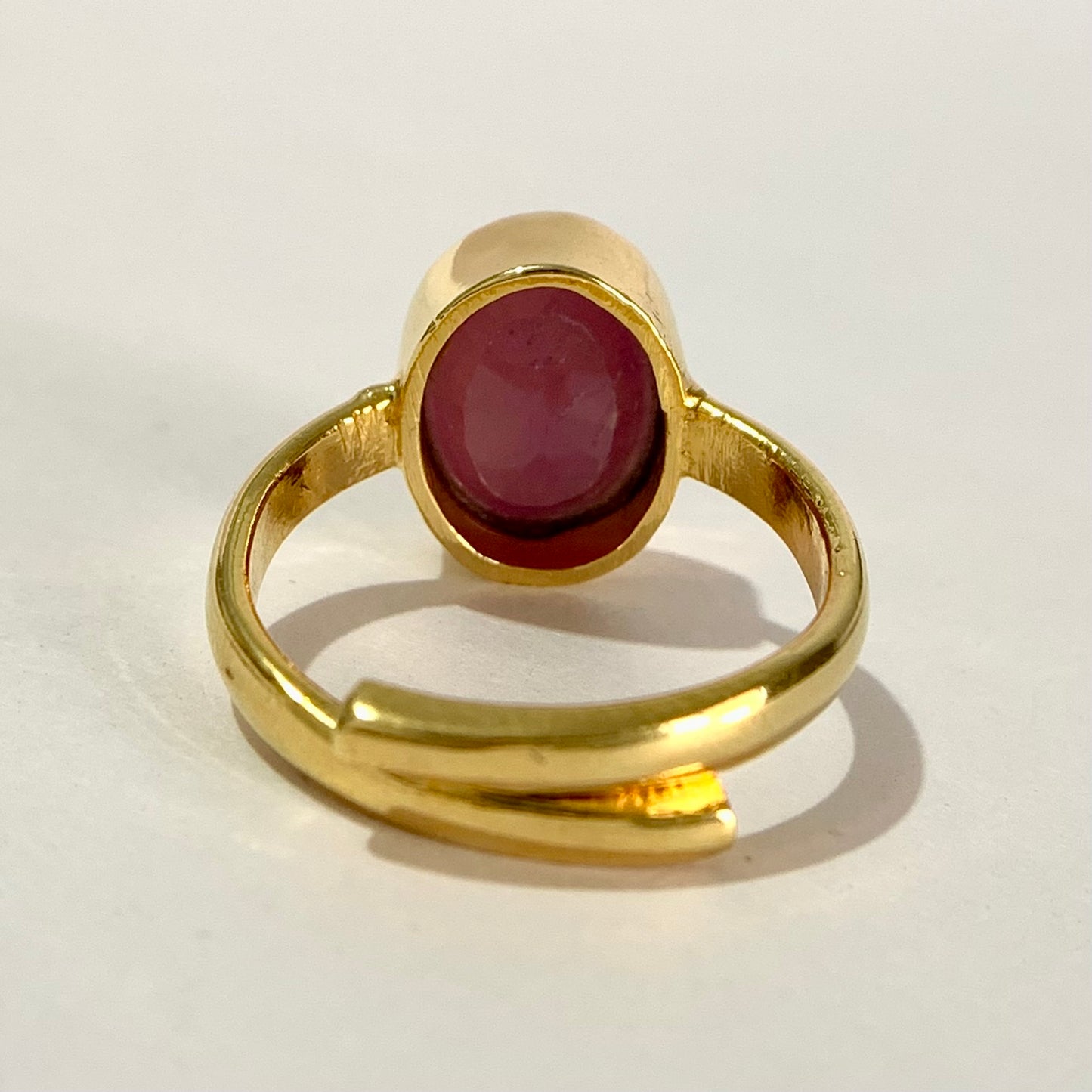 Natural Ruby Ring - 6.50 Carats/7.21 Ratti