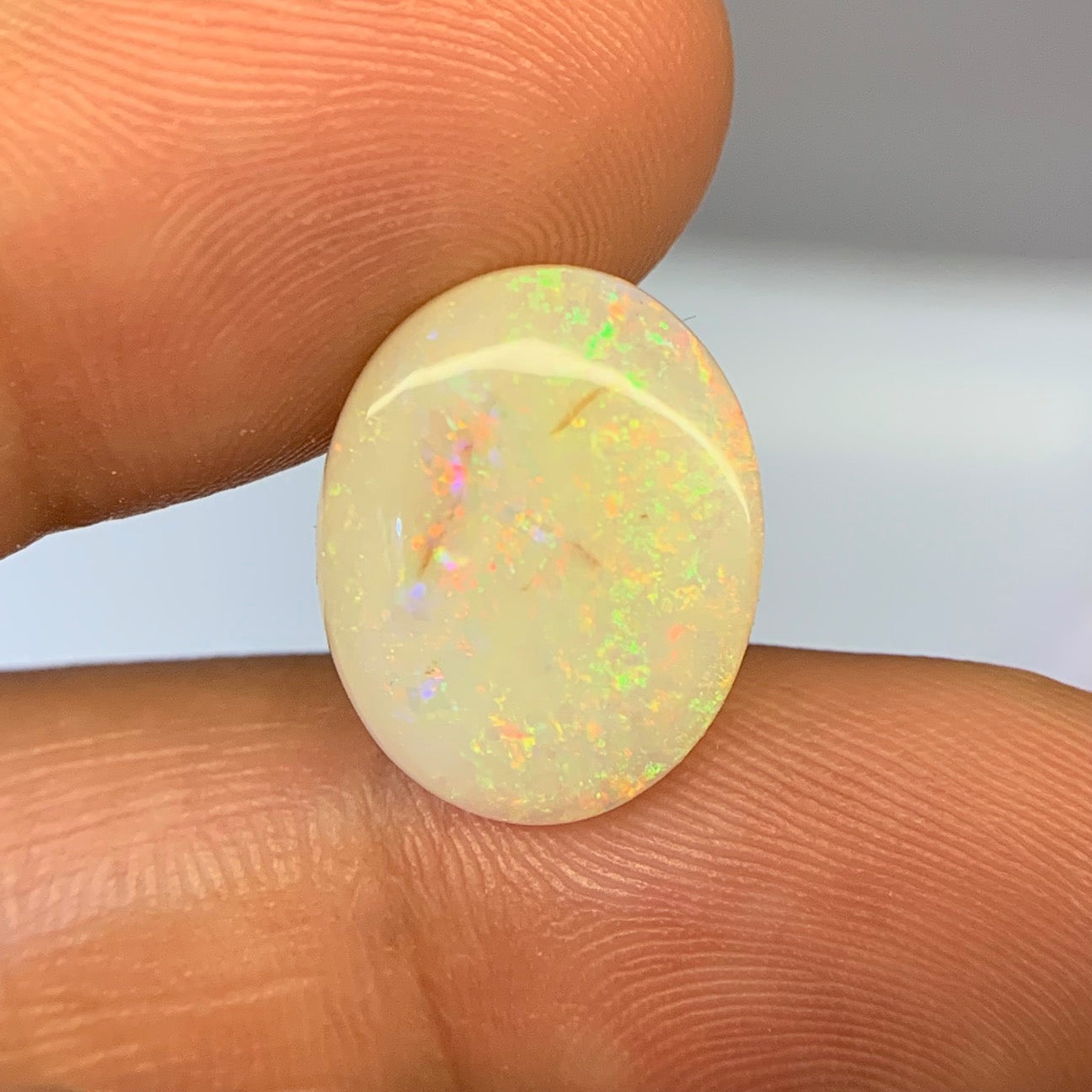 Natürlicher Feueropal - 4,00 Karat/4,44 Ratti