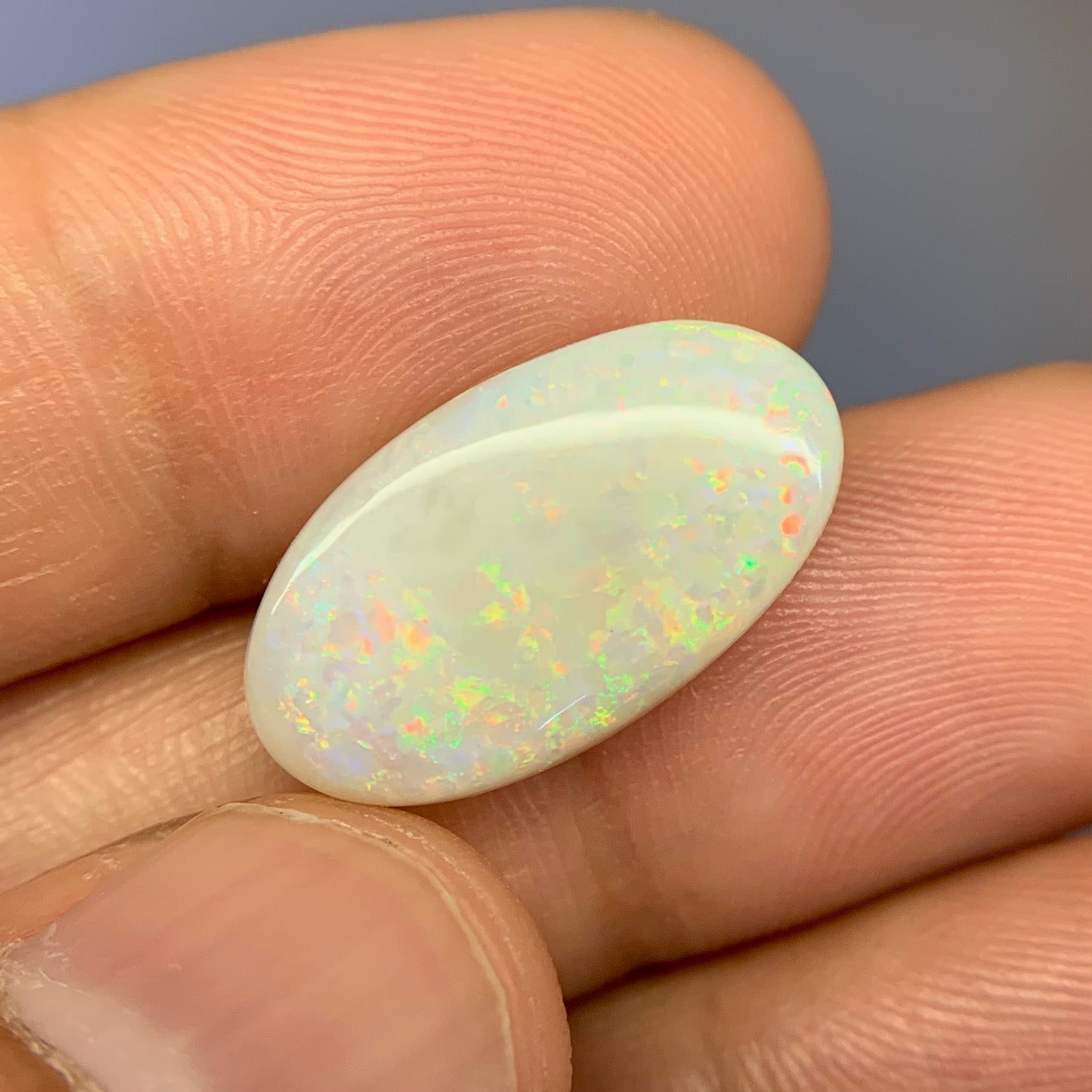 Natürlicher Feueropal - 4,00 Karat/4,44 Ratti