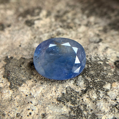 Natürlicher Saphir (Neelam) – 6,66 Karat/7,39 Ratti