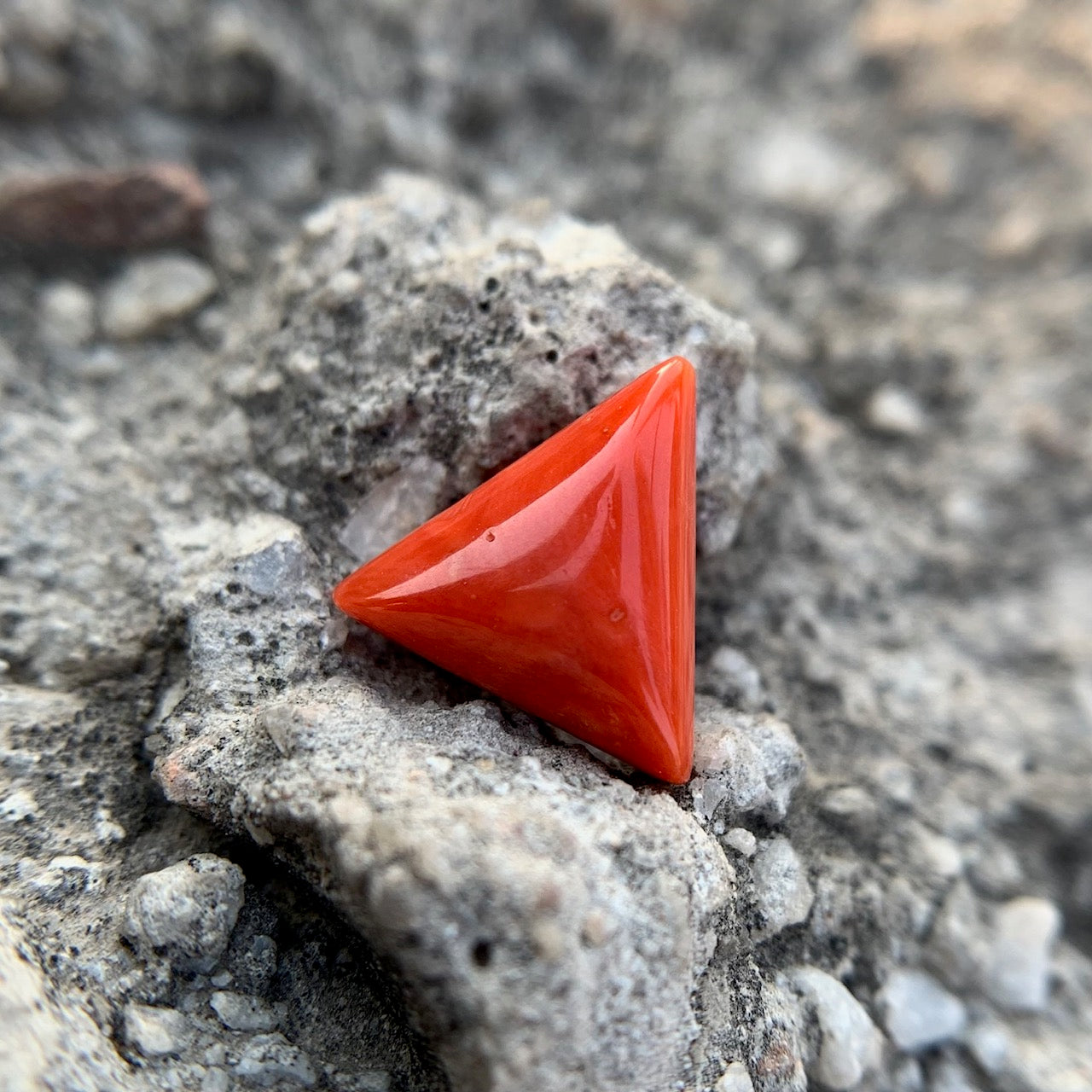 Natural Red Coral - 4.65 Carat/5.16 Ratti