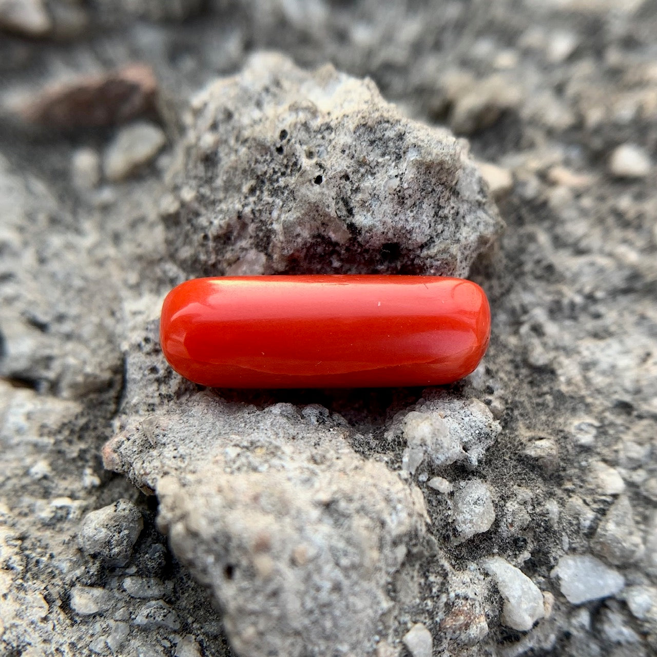 Natural Red Coral - 4.30 Carat/4.77 Ratti