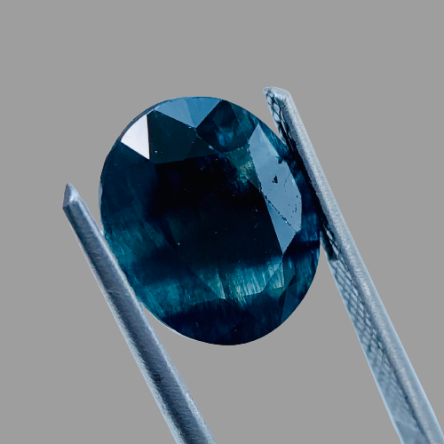 Natural Teal Sapphire - 5.45 Carats/6.05 Ratti