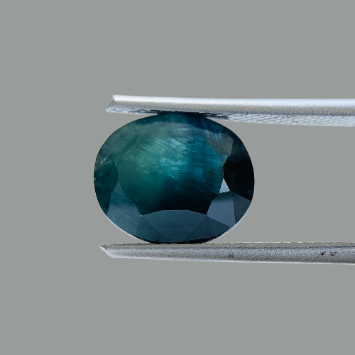 Natural Teal Sapphire - 4.85 Carats/5.38 Ratti