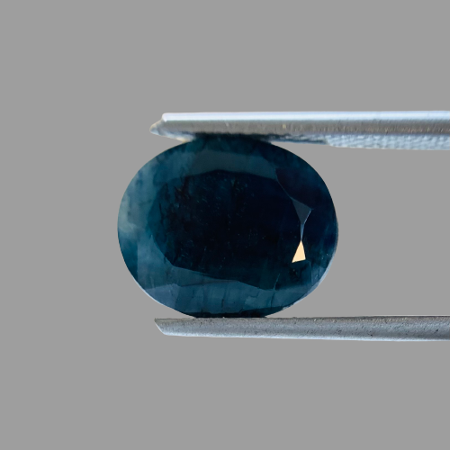 Natural Teal Sapphire - 6.10 Carats/6.77 Ratti