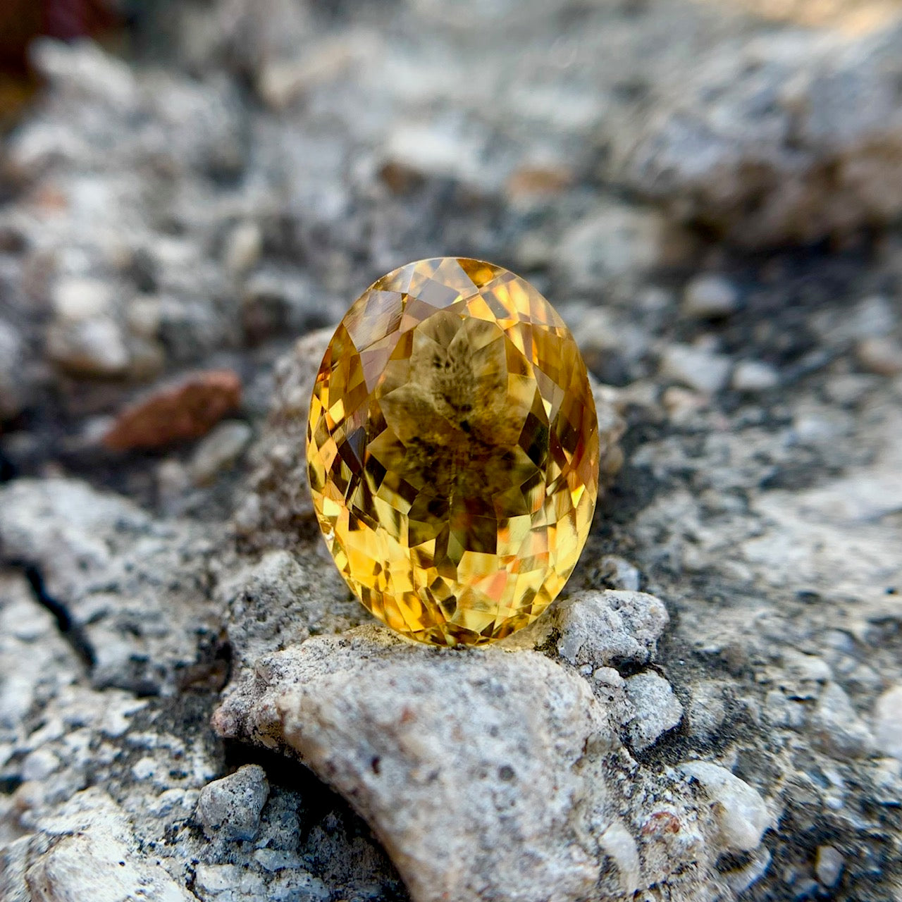 Natural Citrine - 9.52 Carat/10.57 Ratti