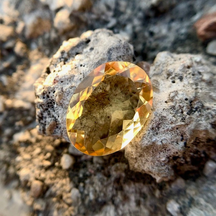 Natural Citrine - 3.81 Carat/4.23 Ratti