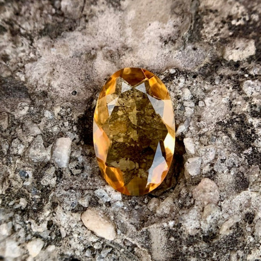 Natural Citrine - 3.18 Carat/3.53 Ratti