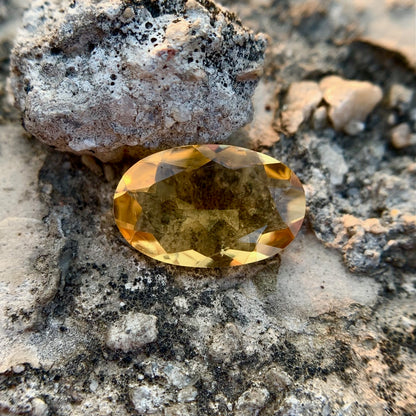 Natural Citrine - 3.18 Carat/3.53 Ratti